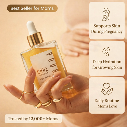 GODA™ pregnancy body silk oil
